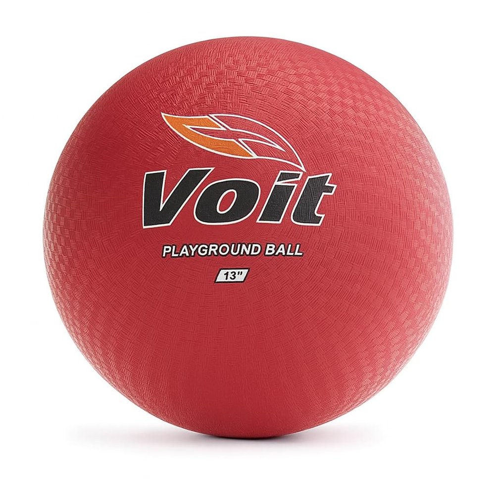 Casafoyer 13" Red Voit Playground Ball - (Pack of 2)