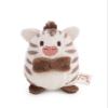 62922 Zebra Stripey 5cm Brown Soft Cuddly Plush Toy for Cuddling and Playing for Kids and Adults Gift Idea view 2