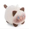 62928 Siamese Cat Siamy Cuddly Toy, 5 cm, Brown, Soft Plush, Adorable Plush for Cuddling and Playing, for Children and Adults, Gift Idea view 2
