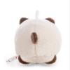 62928 Siamese Cat Siamy Cuddly Toy, 5 cm, Brown, Soft Plush, Adorable Plush for Cuddling and Playing, for Children and Adults, Gift Idea view 4