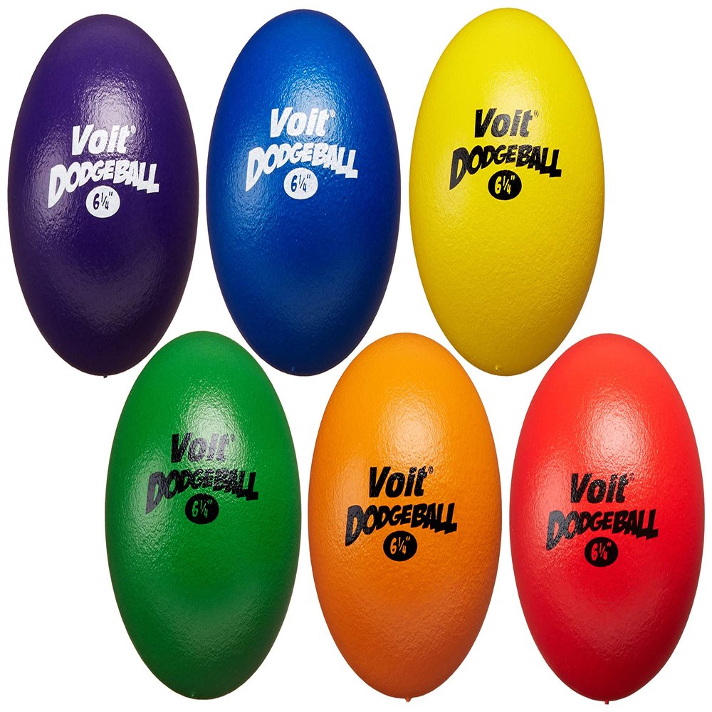 Casafoyer Voit Tuff 6 1/4" Dodgeball - Color My Class - (Pack of 2)