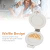 Diydeg Wooden Waffle Maker, Kids Kitchen Toy with Lifelike Design for Educational Play, Parent Child Interaction, Toddler Play Food Set for Boys and Girls 3+ view 3