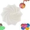 3D Printed Expanded Sensory Fidget Star - 3D Expanded Sensory Fidget Star with Handle, Colorful Whirling Spiral Design, for Relieving Stress, Irritability and Relaxation (Luminous, M-19rings) view 1
