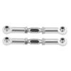 Acouto RC Linkage Machined Aluminium Alloy Linkage Rod RC Car Accessory Servo Rod 94111/94188 - Remote & App Controlled Vehicle (Silver) view 1