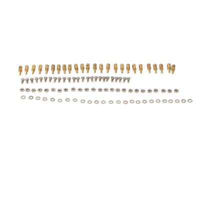 Acouto RC Pushrod Linkage Stopper Quick Adjuster Pushrod Linkage Stopper RC Push Rod Connector with Screws Nuts Gaskets Model Boat Airplane Helicopter Toys & GamesRemote & App (1.0mm)
