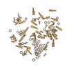 Acouto RC Pushrod Linkage Stopper Quick Adjuster Pushrod Linkage Stopper RC Push Rod Connector with Screws Nuts Gaskets Model Boat Airplane Helicopter Toys & GamesRemote & App (1.0mm) view 2