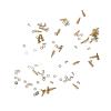 Acouto RC Pushrod Linkage Stopper Quick Adjuster Pushrod Linkage Stopper RC Push Rod Connector with Screws Nuts Gaskets Model Boat Airplane Helicopter Toys & GamesRemote & App (1.0mm) view 3