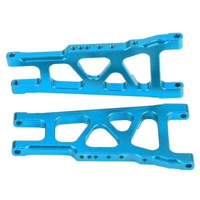 Acouto Alloy FrontRear Suspension Arms 1/10 RC Car - 2WD/4WD - Toys & Games/Remote & App Controlled Vehicles & (SLA007B Blue)
