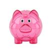 Acouto Bank Boys and Girls - Color Bank Birthday Toy - Transparent Plastic Money Toys & GamesNovelty & Gag ToysMoney (Small Rose red) view 1