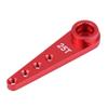 Acouto 25T Servo Arm Machining Aluminium Alloy 25T Servo Arm WPL 1627 RC Truck RC Accessory Remote & App Controlled Vehicle (WPL1627R red) view 4