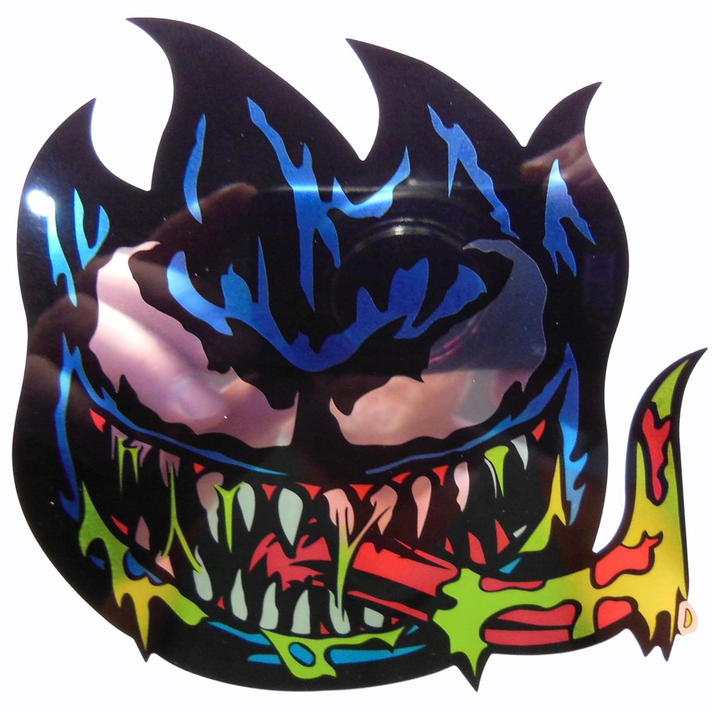 VATH Spitfire Flame Head Venom Sticker 75mmW x 98mmH / 2 7/8" W x 3 7/8" [C83]