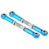 Acouto RC Linkage Machined Aluminium Alloy Linkage Rod RC Car Accessory Servo Rod 94111/94188 - Remote & App Controlled Vehicle (Blue) view 1