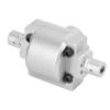 Aluminum Alloy Front and Rear Gearbox, RC Car Upgrade Part for HBX 1/24 2098B Climbing Car, Metal Gear Box with Bearings and Wrenches, Lightweight Durable Replacement for Enhanced (Silver) view 2