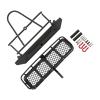 BAODEYOUB Durable Metal Rear Bumper for TRX 4 SCX10 90046 SCX10III 90047, RC Rear Bumper Set, Aluminum Alloy Rear Bumper with Objects Drag Function, 1/10 Climbing Car Rear Bumper for RC Acce view 2