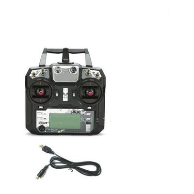 FS-I6X I6X 2 4G 10CH AFHDS 2A RC Transmitter With IA6B IA10B Receiver Compatible With RC Drones And Aircraft(model 2 with IA10B)
