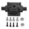 Aluminum Alloy Front and Rear Gearbox, RC Car Upgrade Part for HBX 1/24 2098B Climbing Car, Metal Gear Box with Bearings and Wrenches, Lightweight Durable Replacement for Enhanced (Black) view 2