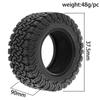 1/4Pcs for 1.9 inch 90 * 37mm Beadlock Rubber Wheel Tires for Axial SCX10 II TRX-4 1/10 RC Crawler Car Model Upgrade Parts view 4