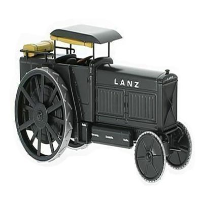 1:43 for TYP LD 1916 Type 0 Tractor Model Special Edition Metal Die-Cast Vehicle Grey Series (A)