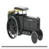 1:43 for TYP LD 1916 Type 0 Tractor Model Special Edition Metal Die-Cast Vehicle Grey Series (A) view 4