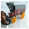 1:24 for Carriage and Truck Model Collection Limited Edition Retro Car Scale Souvenir Brown view 3