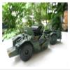 1:50 for 623G Military Scraper Camouflage Earthmover Model Green Vehicle Classic Decoration view 2