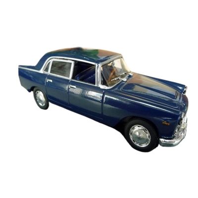 1:43 for Alloy Collectible Car Guard Vehicle Model Metal Miniature Craft Blue Collectible