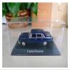 1:43 for Alloy Collectible Car Guard Vehicle Model Metal Miniature Craft Blue Collectible view 3