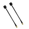 2PCS 5.8GHz Long Range FPV Antenna, 2.5db High Gain RHCP SMA Male Antenna Compatible with FPV RC Drone & Transmitter (2PCS-UP155R) view 1
