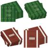 100 Pcs Football Napkins, Disposable Cocktail Dinner Paper Napkins, Football Birthday Party Decorations, Game Day Sport Events Celebration Party Decorations, Footballs and Field Design view 1
