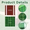 100 Pcs Football Napkins, Disposable Cocktail Dinner Paper Napkins, Football Birthday Party Decorations, Game Day Sport Events Celebration Party Decorations, Footballs and Field Design view 3