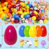 300pcs Bulk Prefilled Easter Eggs with Toys  Filled Easter Eggs for Kids, Pre Filled Easter Eggs Bulk, Stuffed Easter Eggs with Toys for Easter Egg Hunt Supplies, Basket Stuffers & Classroom Prizes view 3