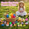 300pcs Bulk Prefilled Easter Eggs with Toys  Filled Easter Eggs for Kids, Pre Filled Easter Eggs Bulk, Stuffed Easter Eggs with Toys for Easter Egg Hunt Supplies, Basket Stuffers & Classroom Prizes view 4