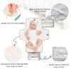 Cartoon Summer Tree Cute Reusable Changing pad Covers with Tissue Pocket Diaper Changing pad Portable Lightweight & Foldable Changing Station view 3