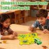Children's Educational Puzzle Track Car Play Set, STEM Educational Toy, 1 Set, Kids Racing Toy, Preschool Car Track, Encourages Social Play, for Children view 3