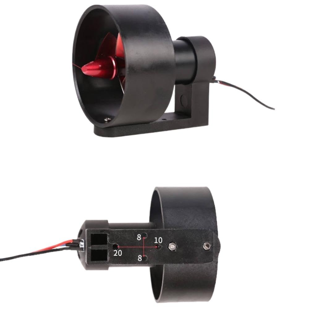 12-24V Brushless Motor Underwater Thruster With 3 Propellers CW CCW 1 Pair Compatible With RC Boat And Ship Models(1 Pair)