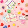 28 Pack Valentines Day Gifts for Kids, Valentines Squishy Stress Balls with Valentine Cards Classroom Prizes Exchange Gifts Prizes Valentines Day Gifts for Kids Boy Girl Valentine Party Favors view 4