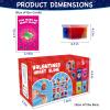 28 Packs Valentines Day Gifts for Kids, Valentines Galaxy Hearts Slime with Valentines Cards Stress Relief Fidget Toy School Classroom Prizes Exchange Gifts for Kids Boy Girl Valentine Party Favors view 3
