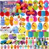200pcs Bulk Prefilled Easter Eggs with Toys, Filled Easter Eggs for Kids Hunt Party Supplies, Basket Stuffers & Classroom Prizes, Pre-filled Easter Eggs with Toys for Fun Events and Surprises view 1