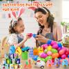 200pcs Bulk Prefilled Easter Eggs with Toys, Filled Easter Eggs for Kids Hunt Party Supplies, Basket Stuffers & Classroom Prizes, Pre-filled Easter Eggs with Toys for Fun Events and Surprises view 3