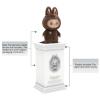 Choowin Large Doll Display Stand for Zimomo Display, High Quality Plastic Roman Column Pedestal for Pop Mart Zimomo Labubu Display (Only Suitable for I Found You Packaging Box) view 3