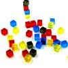 200Pcs 8mm Acrylic Dices 6 Sided Clear Role Playing Puzzle Toy Board Game Cube Party view 3