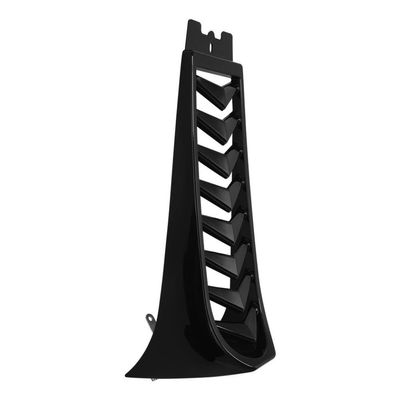 Black Chin Fairing Spoiler Lower Radiator Cover Compatible With Softail Street Bob Breakout Fat Bob 2018-2023 Motorcycle