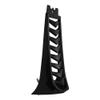 Black Chin Fairing Spoiler Lower Radiator Cover Compatible With Softail Street Bob Breakout Fat Bob 2018-2023 Motorcycle view 1