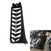 Black Chin Fairing Spoiler Lower Radiator Cover Compatible With Softail Street Bob Breakout Fat Bob 2018-2023 Motorcycle view 2