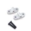 Rc Toys Parts For WLtoys 12427 12428 12423 12429 For FY01 FY02 FY03 Metal Upgrade Rear Axle Link Fixture RC Car Parts Accessories(Silver) view 1