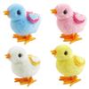 Babelshar 4 PCS Easter Wind Up Chick Toys Plush Jumping Bunny Toy Hopping Animals Clockwork Windup Rabbit Birthday Easter Basket Stuffers Party Favors for Kids Toddlers view 1