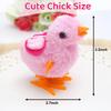 Babelshar 4 PCS Easter Wind Up Chick Toys Plush Jumping Bunny Toy Hopping Animals Clockwork Windup Rabbit Birthday Easter Basket Stuffers Party Favors for Kids Toddlers view 2