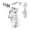 2026 New Silly Dino Plush, Dinosaur Skeleton Costume, Spine Extension and Sound Effects for Theme Parties (White 29.5in) view 1