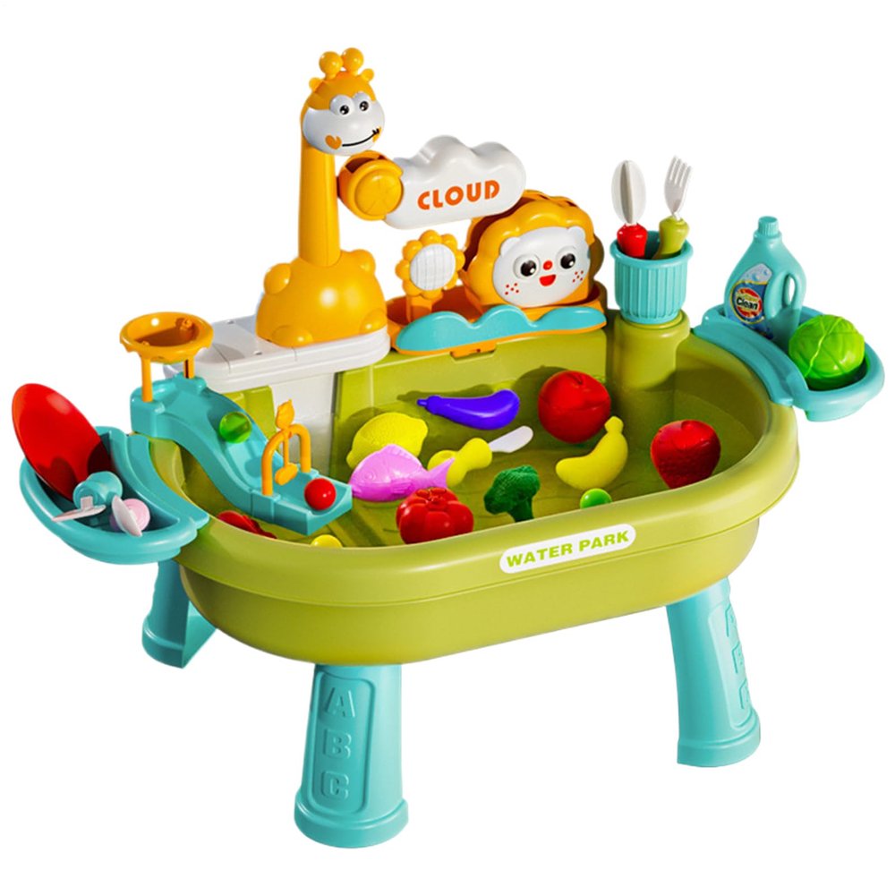 Genrico Water Activity Table Versatile Durable Modern Stylish for Sensory Play with Y, Water, Toy Kitchen | Multipurpose Outdoor Indoor Utility