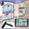 4-Pocket Trading Card Binder Holds 400 Cards with 50 Removable Double-Sided Sleeves, Sport Card Collection Album Folder Compatible with TCG MTG Game Cards(Baseball Sport) view 3
